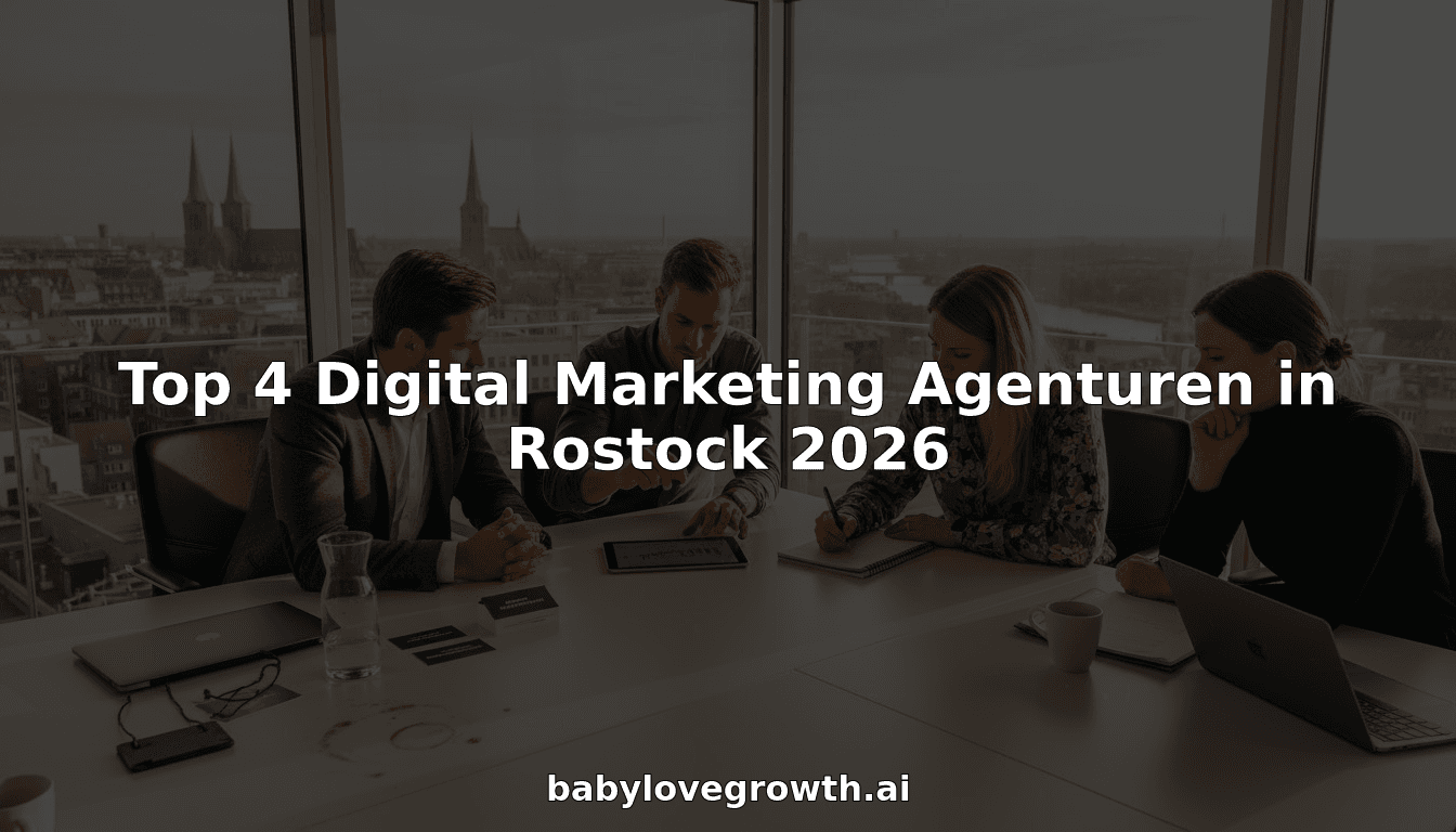 Top 4 Digital Marketing Agenturen in Rostock 2026