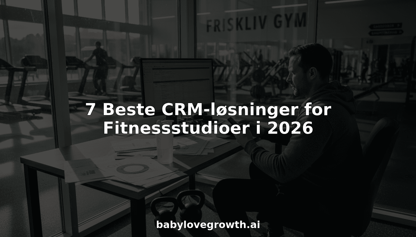 7 Beste CRM-løsninger for Fitnessstudioer i 2026