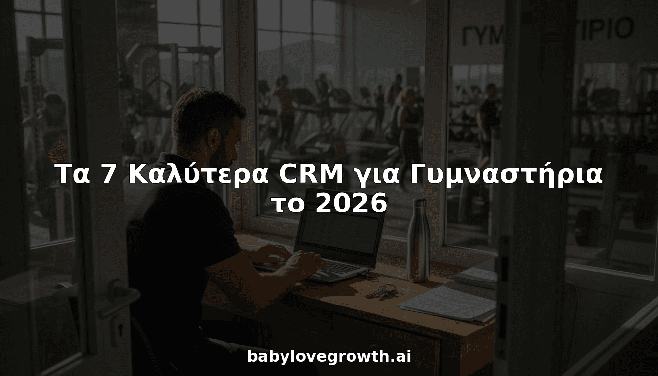 Τα 7 Καλύτερα CRM για Γυμναστήρια το 2026