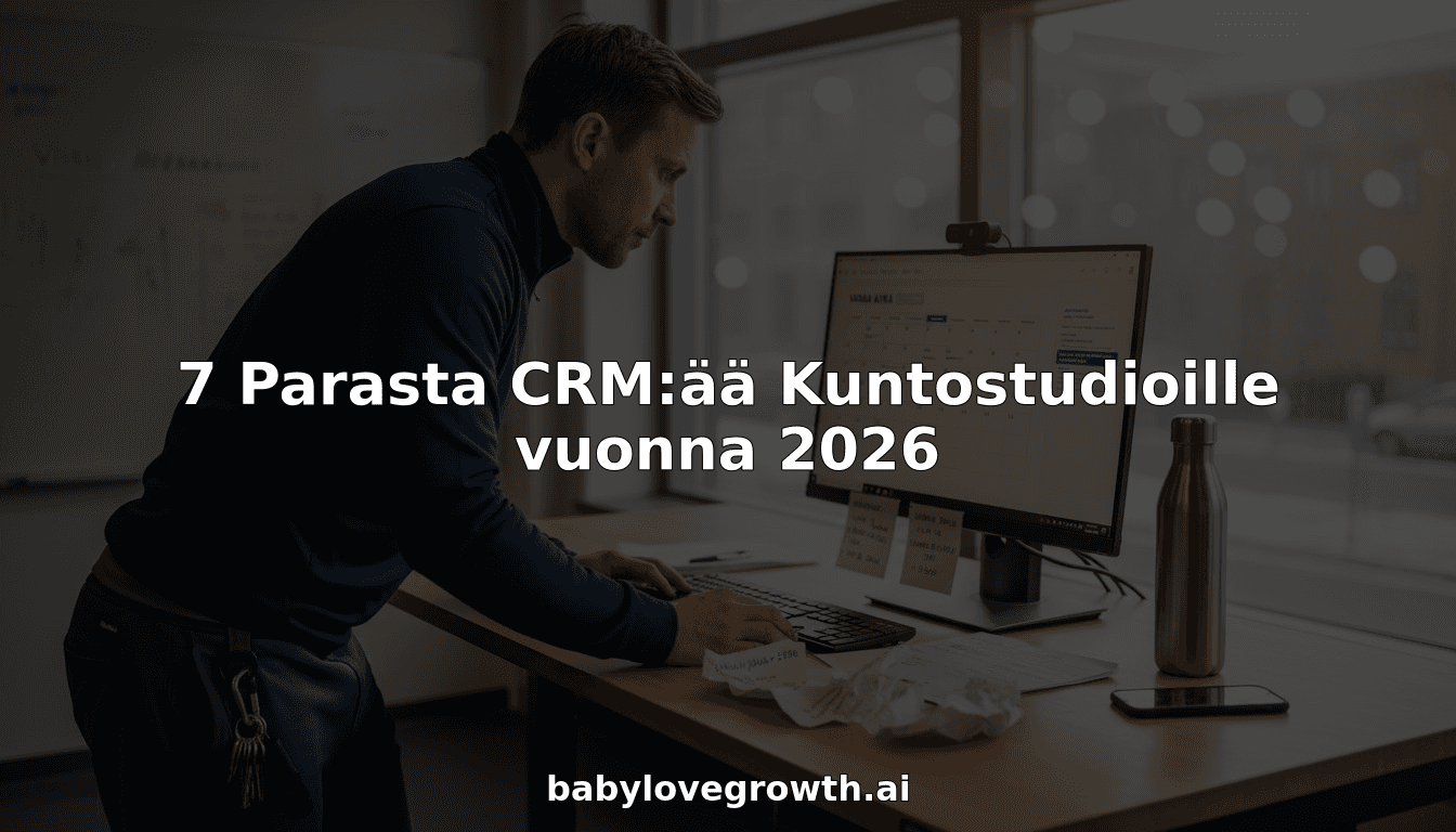 7 Parasta CRM:ää Kuntostudioille vuonna 2026