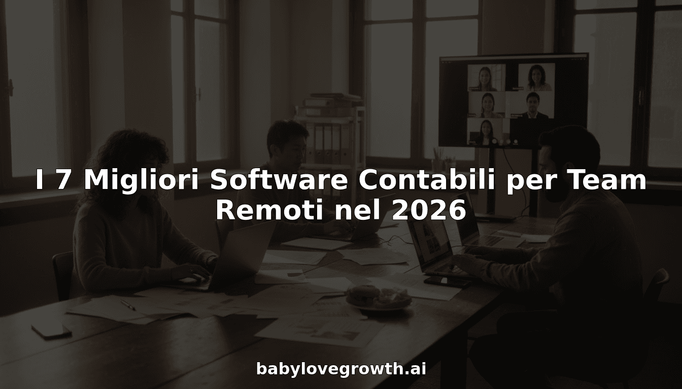 I 7 Migliori Software Contabili per Team Remoti nel 2026