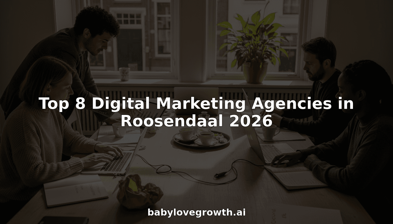 Top 8 Digital Marketing Agencies in Roosendaal 2026