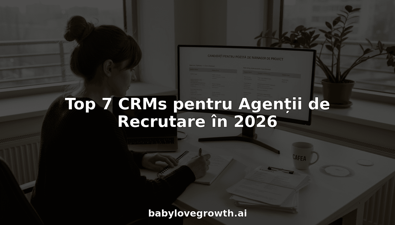 Top 7 CRMs pentru Agenții de Recrutare în 2026