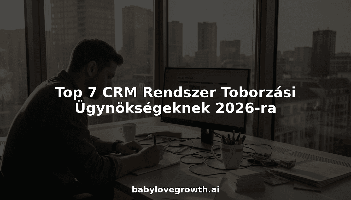 Top 7 CRM Rendszer Toborzási Ügynökségeknek 2026-ra
