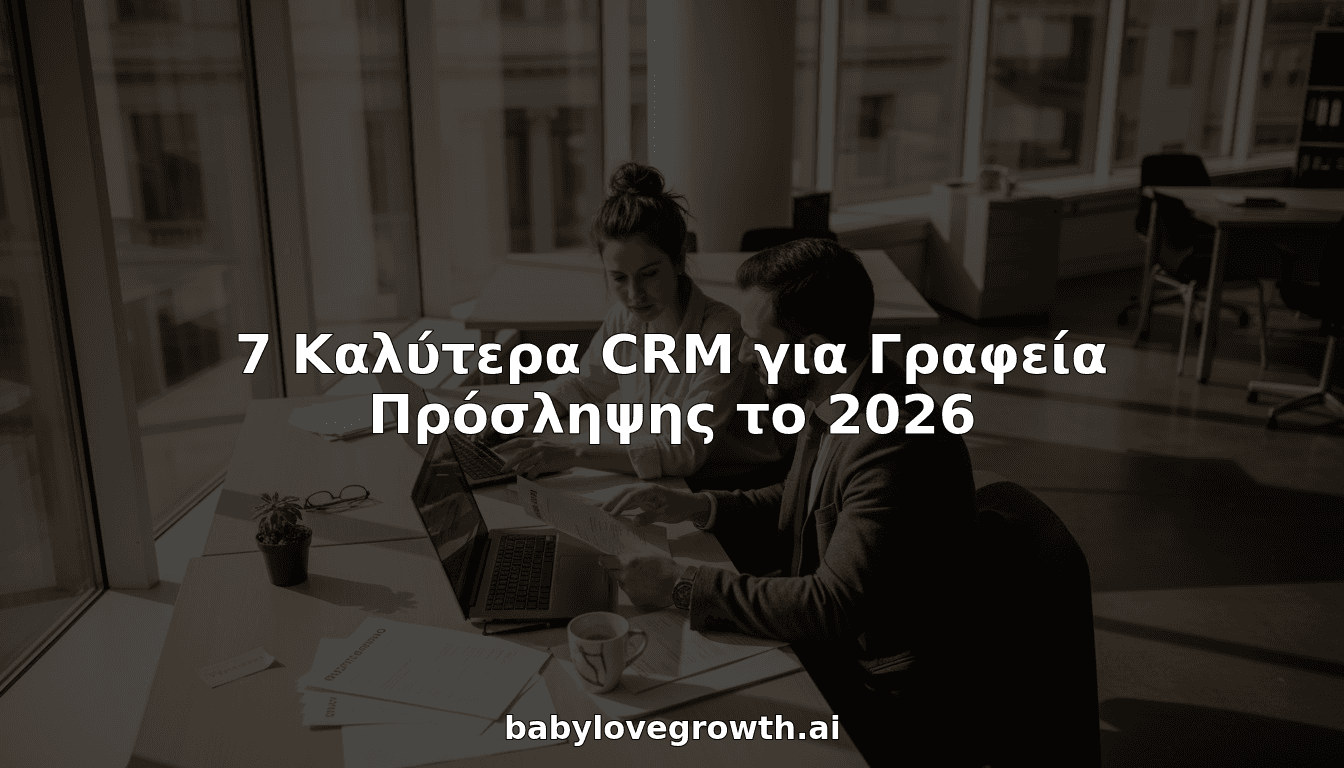 7 Καλύτερα CRM για Γραφεία Πρόσληψης το 2026