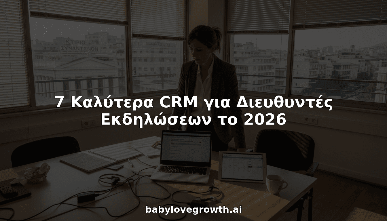 7 Καλύτερα CRM για Διευθυντές Εκδηλώσεων το 2026