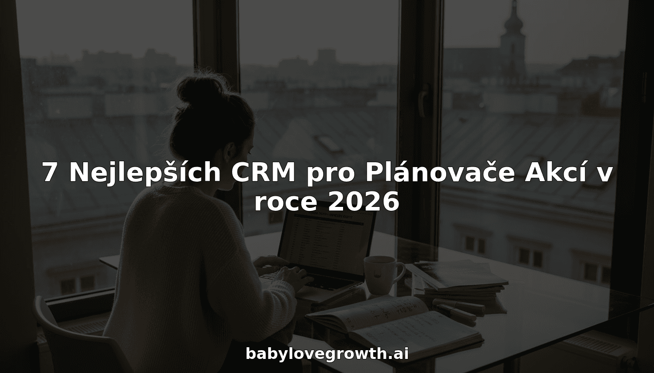 7 Nejlepších CRM pro Plánovače Akcí v roce 2026