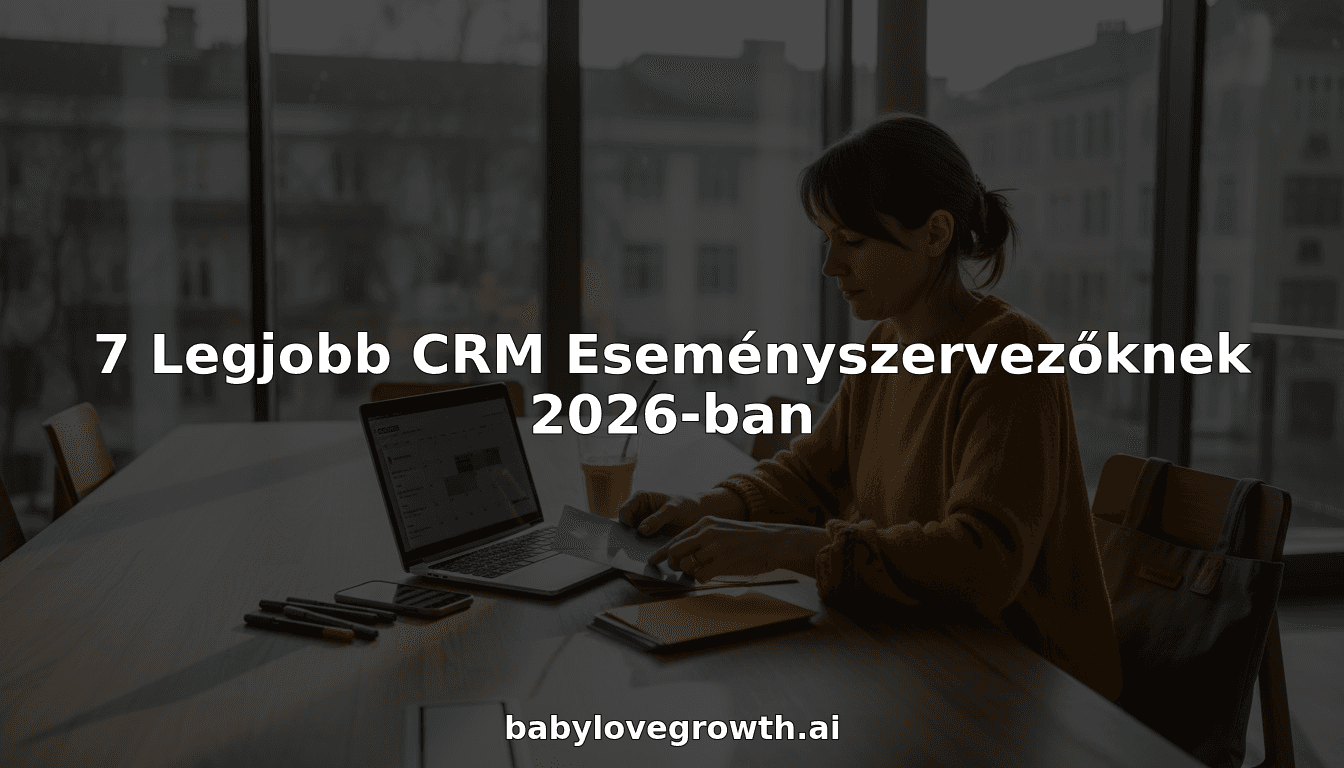 7 Legjobb CRM Eseményszervezőknek 2026-ban