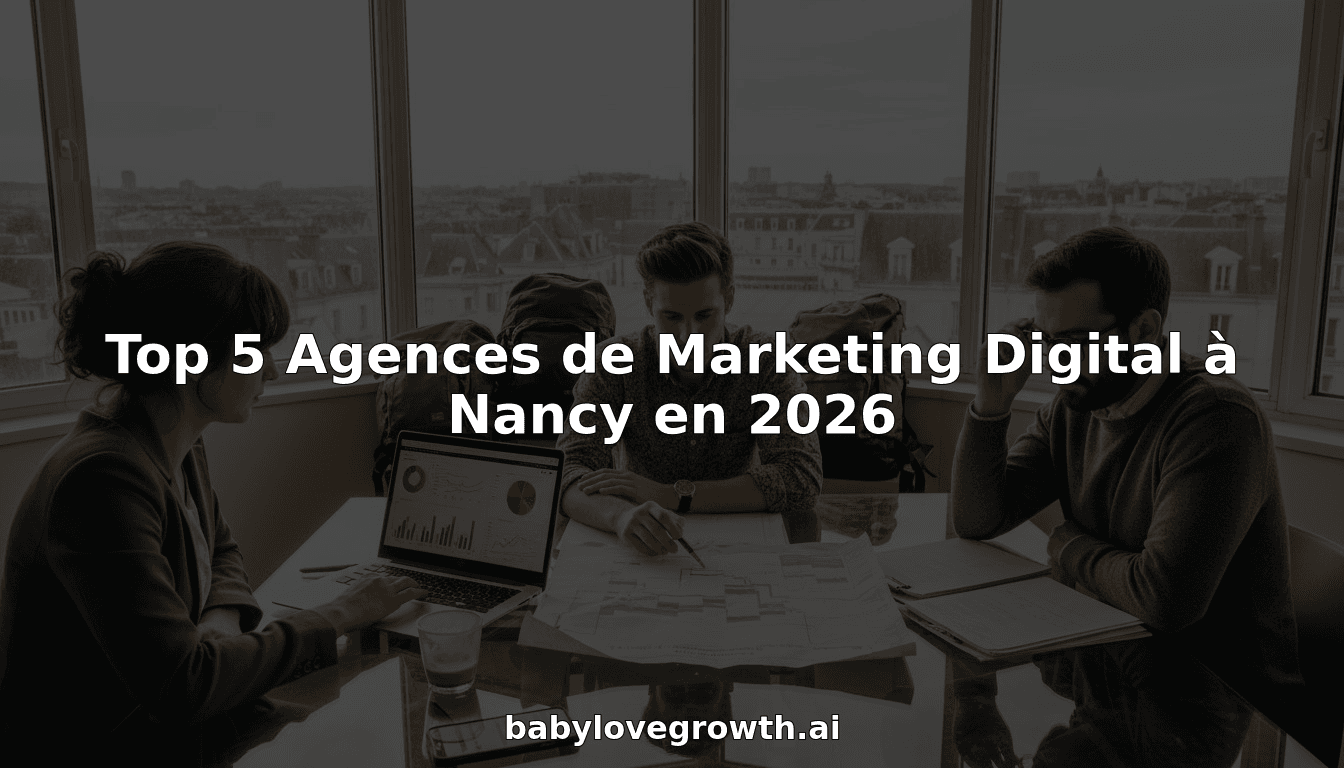 Top 5 Agences de Marketing Digital à Nancy en 2026