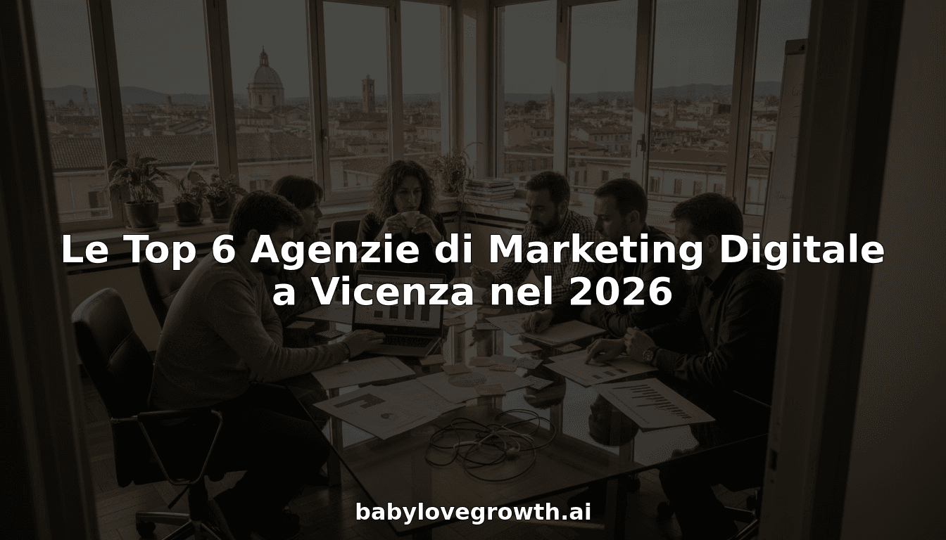 Le Top 6 Agenzie di Marketing Digitale a Vicenza nel 2026