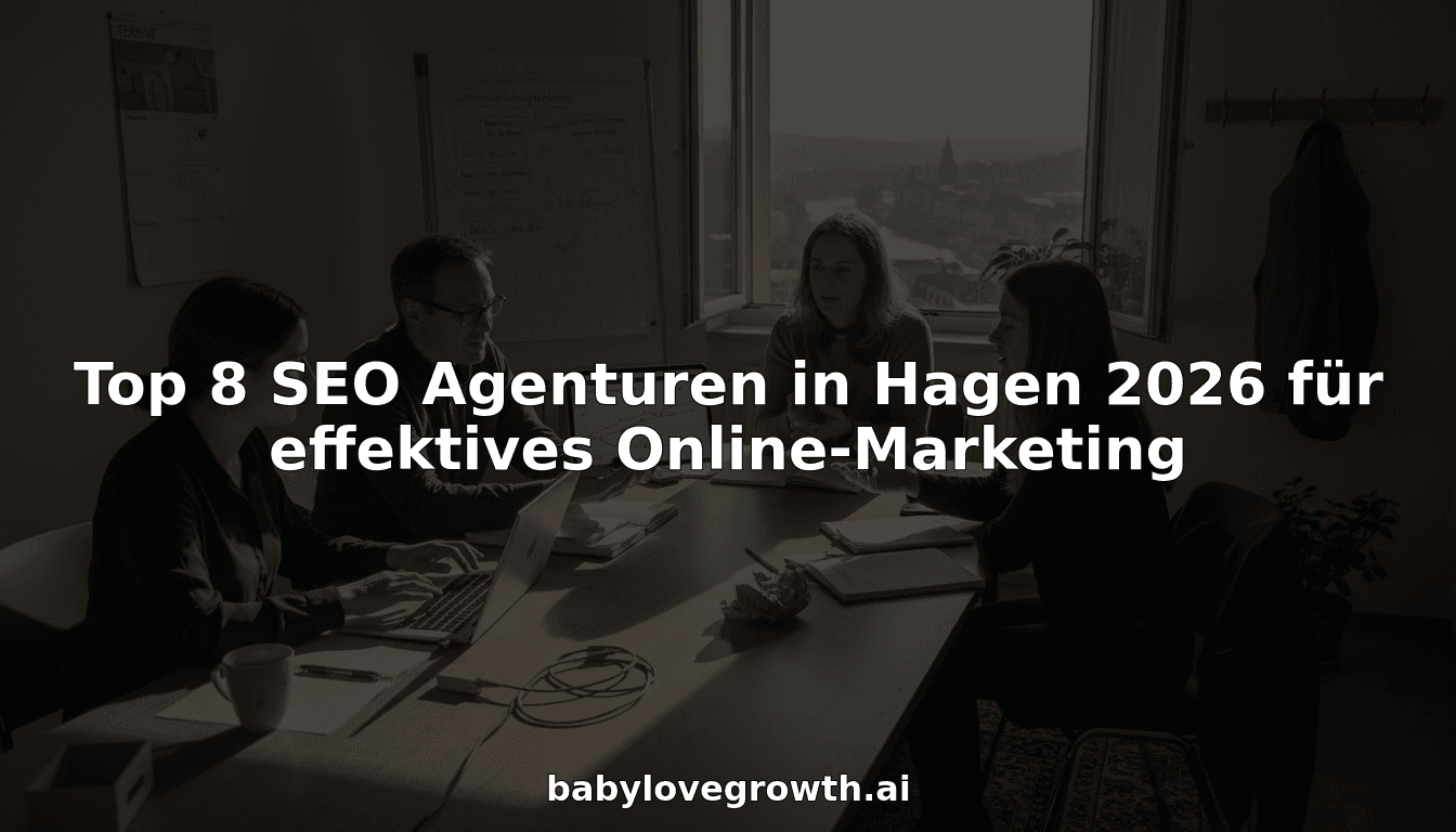 Top 8 SEO Agenturen in Hagen 2026 für effektives Online-Marketing
