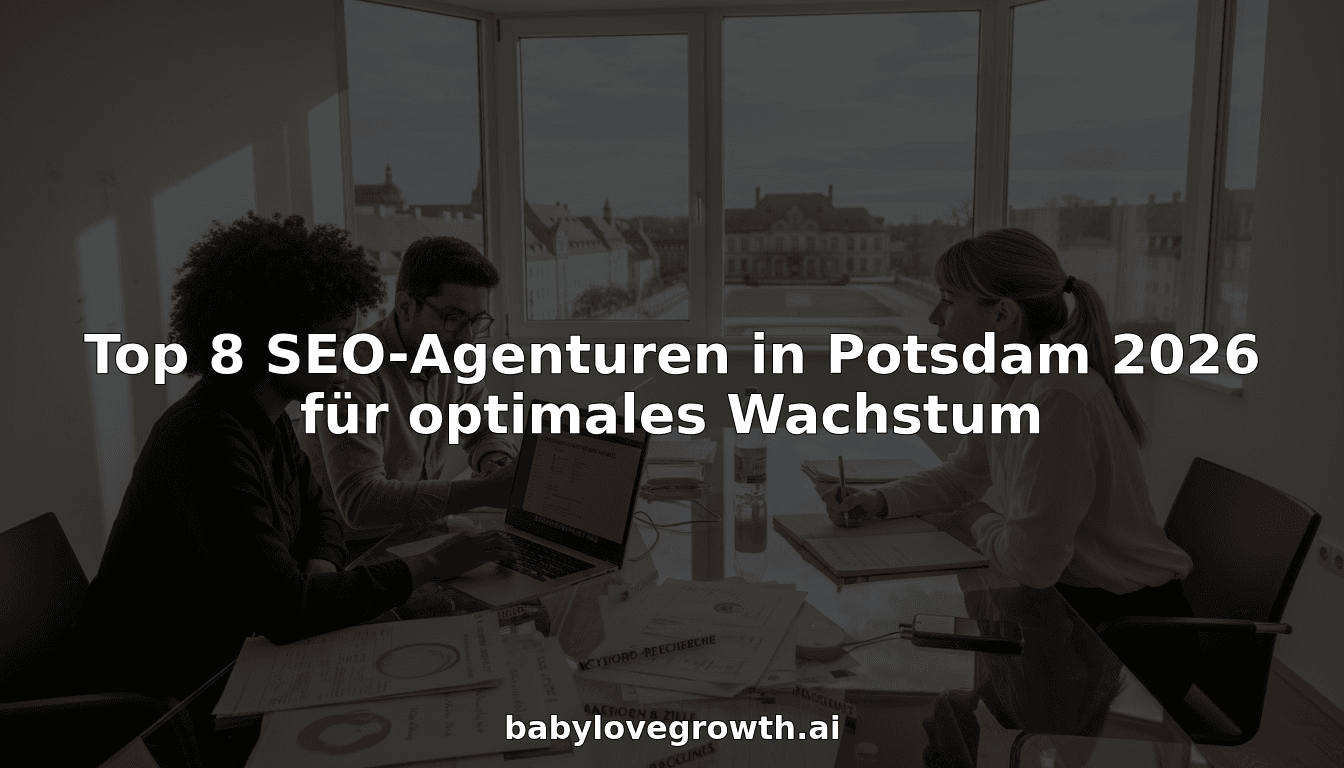 Top 8 SEO-Agenturen in Potsdam 2026 für optimales Wachstum
