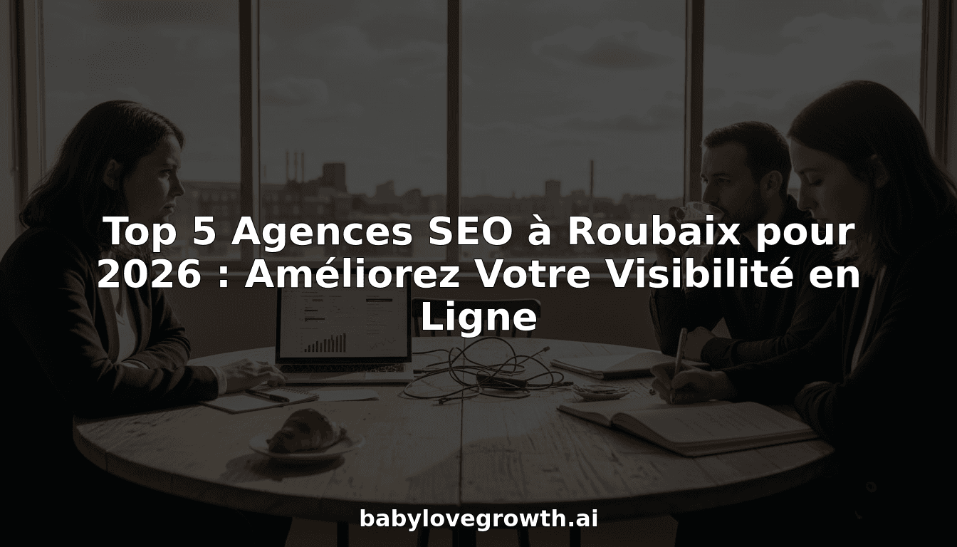 Top 5 Agences SEO à Roubaix pour 2026 : Améliorez Votre Visibilité en Ligne