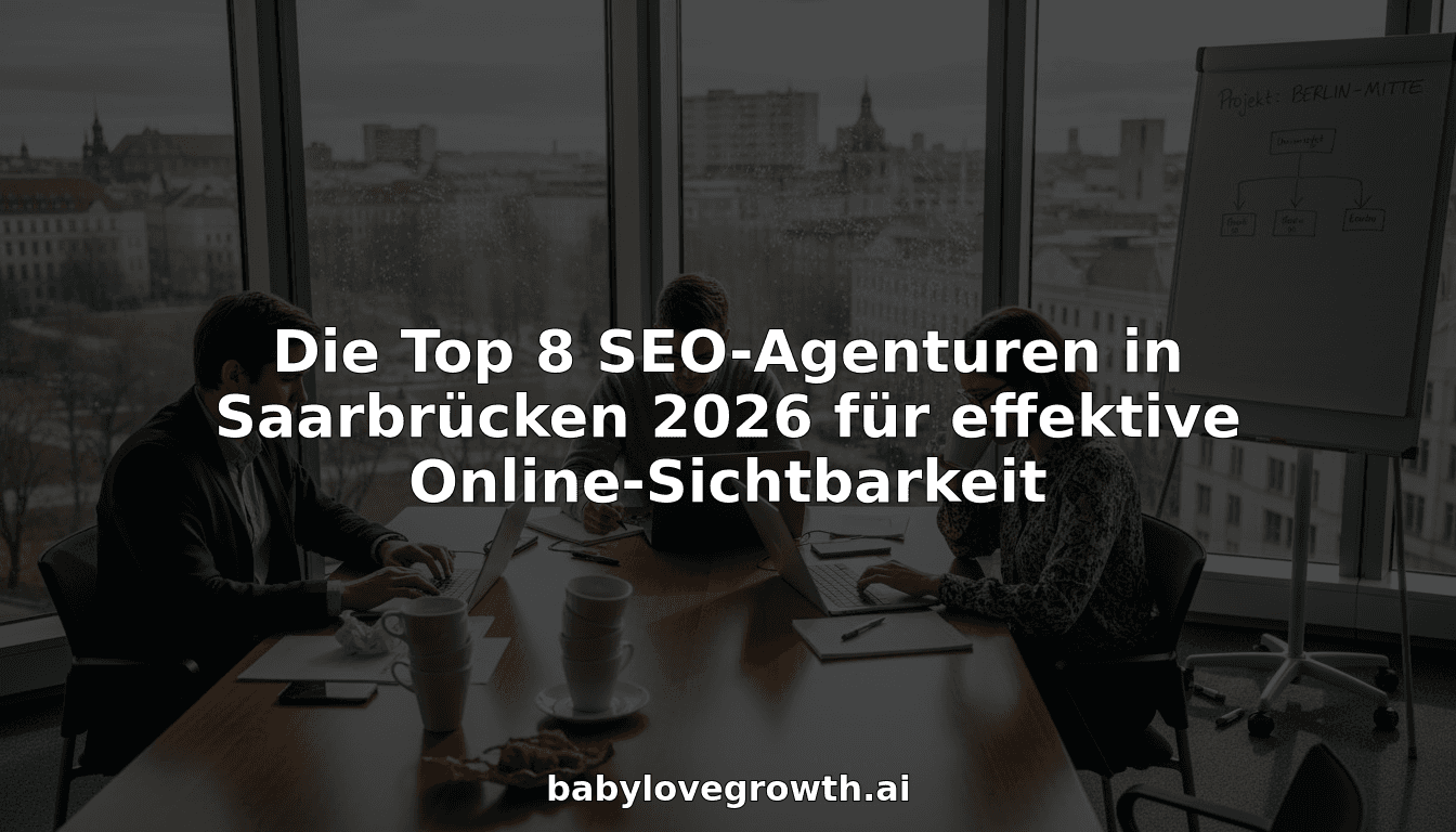 Die Top 8 SEO-Agenturen in Saarbrücken 2026 für effektive Online-Sichtbarkeit