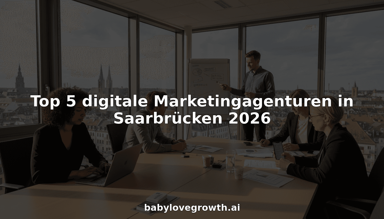 Top 5 digitale Marketingagenturen in Saarbrücken 2026