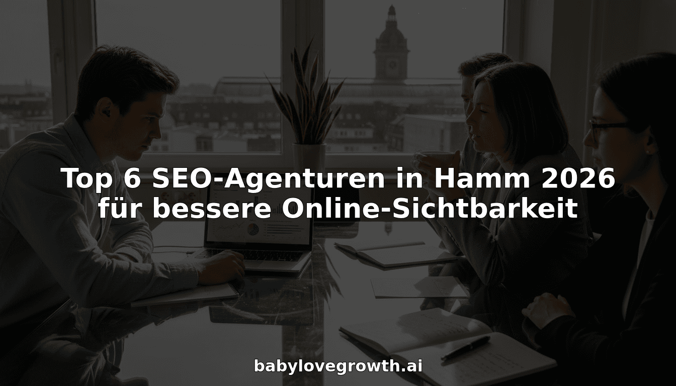 Top 6 SEO-Agenturen in Hamm 2026 für bessere Online-Sichtbarkeit