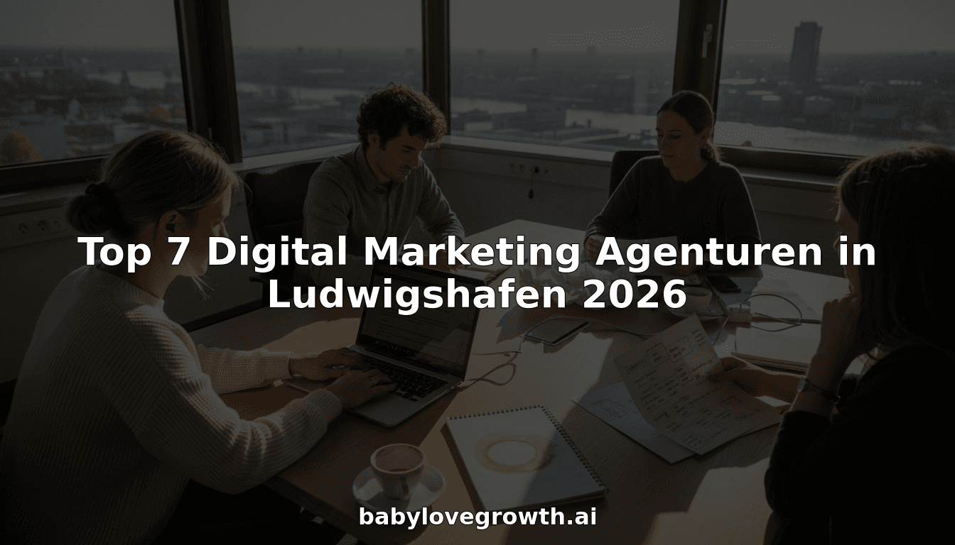 Top 7 Digital Marketing Agenturen in Ludwigshafen 2026