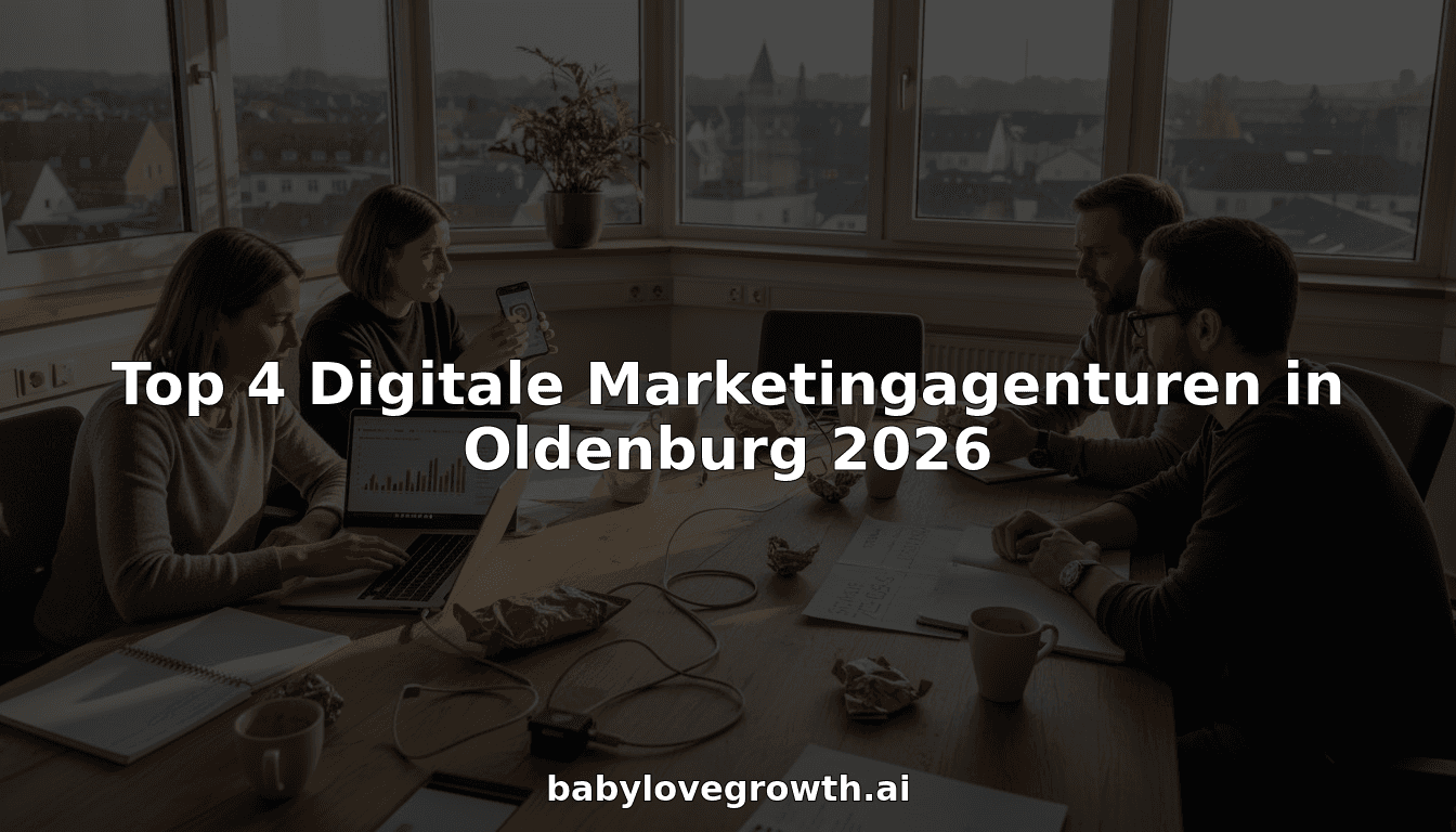Top 4 Digitale Marketingagenturen in Oldenburg 2026