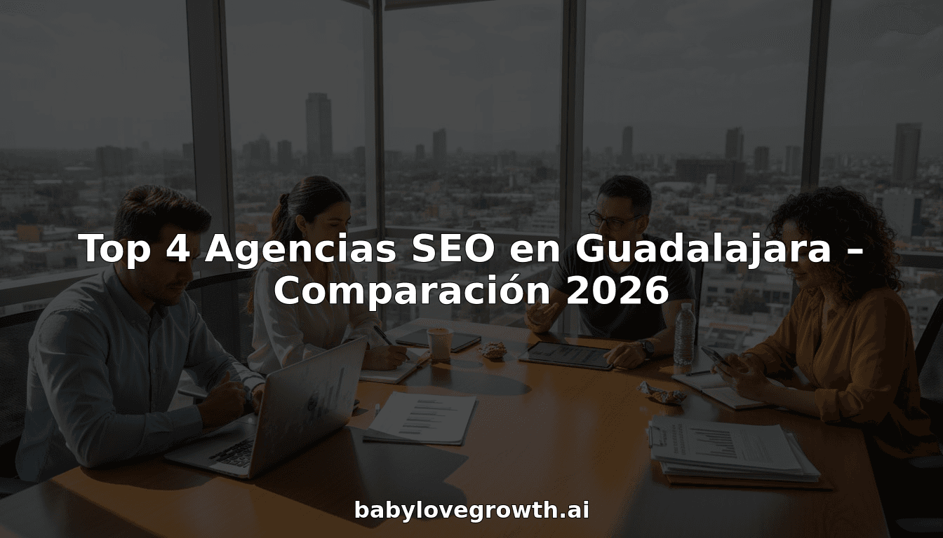 Top 4 Agencias SEO en Guadalajara – Comparación 2026