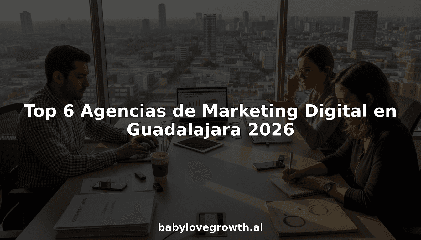 Top 6 Agencias de Marketing Digital en Guadalajara 2026