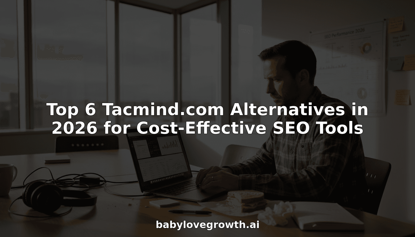 Top 6 Tacmind.com Alternatives in 2026 for Cost-Effective SEO Tools