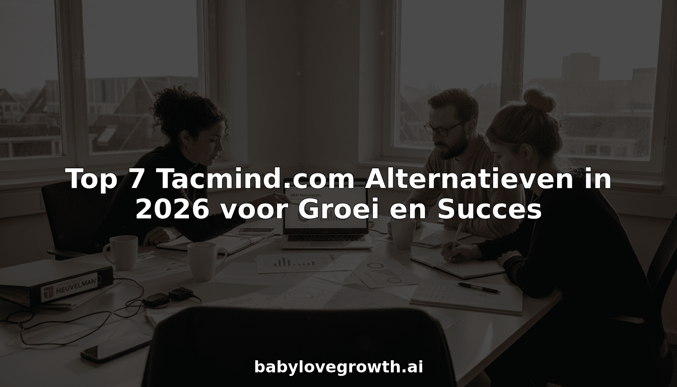 Top 7 Tacmind.com Alternatieven in 2026 voor Groei en Succes