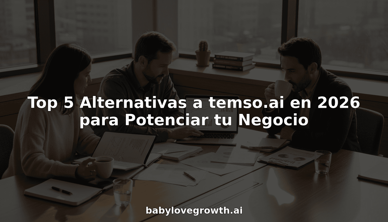 Top 5 Alternativas a temso.ai en 2026 para Potenciar tu Negocio