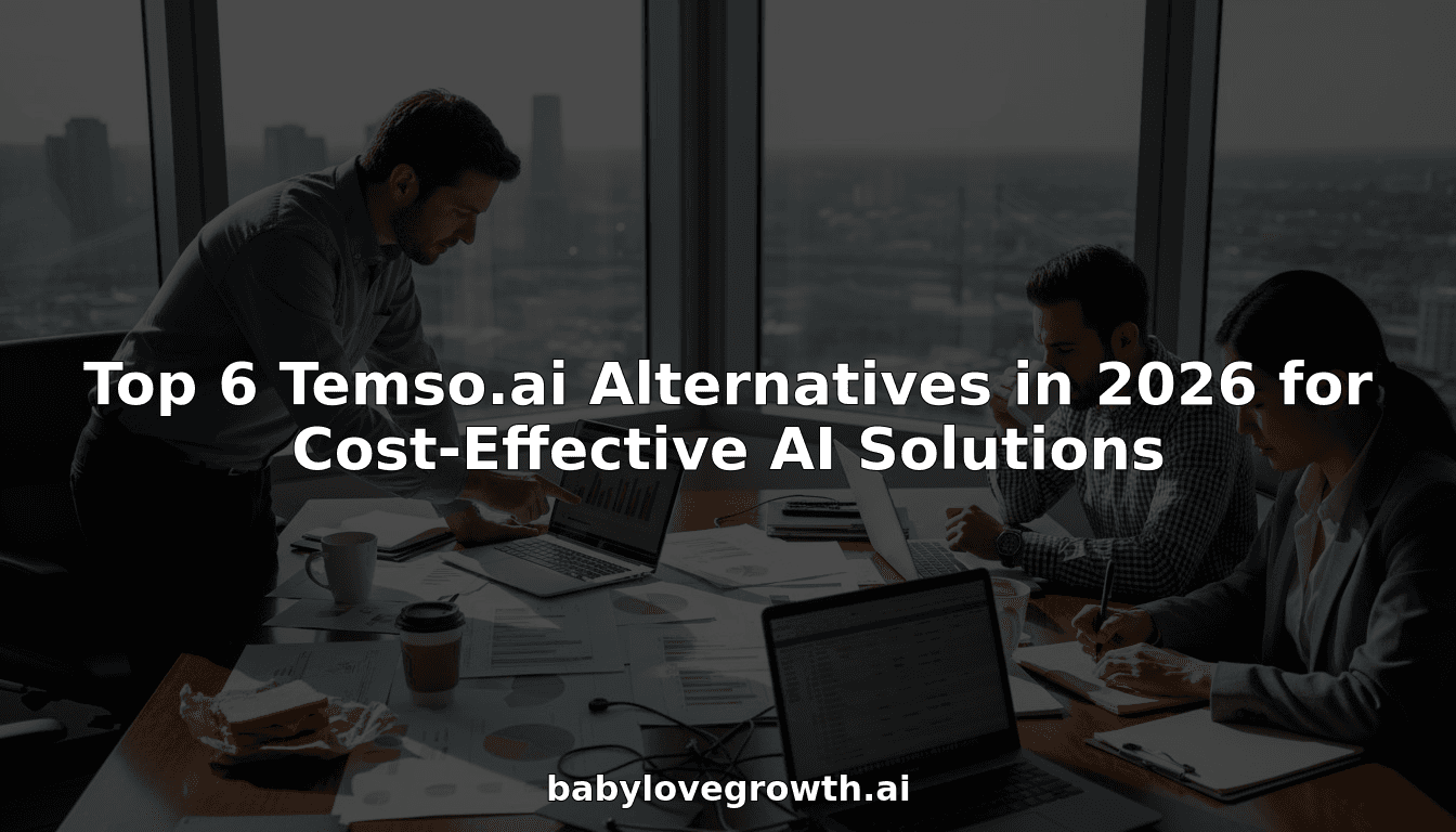 Top 6 Temso.ai Alternatives in 2026 for Cost-Effective AI Solutions