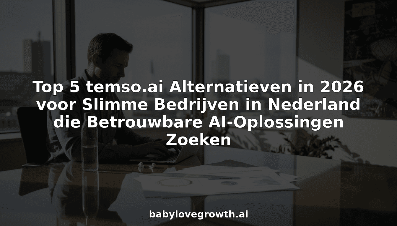 Top 5 temso.ai Alternatieven in 2026 voor Slimme Bedrijven in Nederland die Betrouwbare AI-Oplossingen Zoeken
