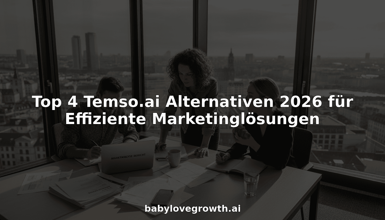Top 4 Temso.ai Alternativen 2026 für Effiziente Marketinglösungen