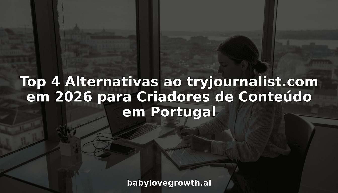 Top 4 Alternativas ao tryjournalist.com em 2026 para Criadores de Conteúdo em Portugal