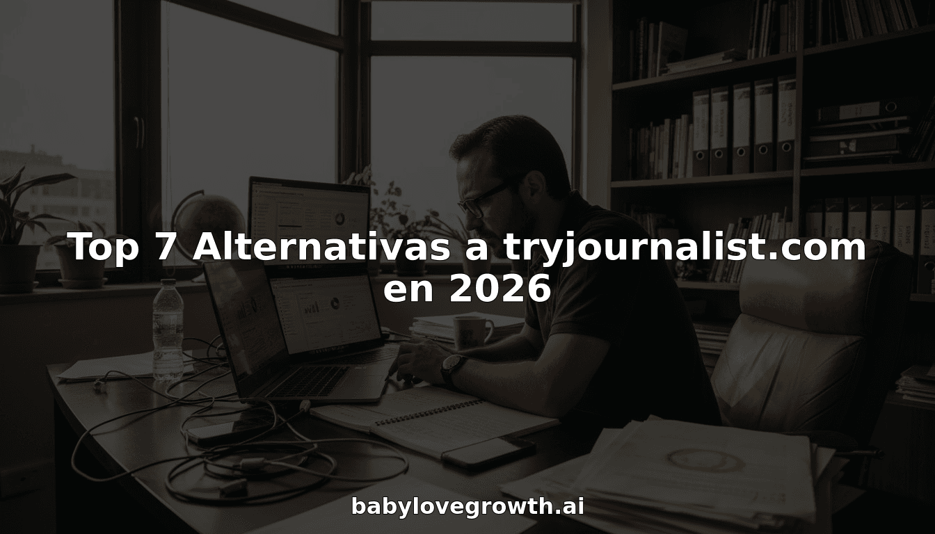 Top 7 Alternativas a tryjournalist.com en 2026