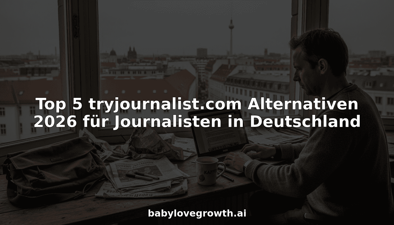 Top 5 tryjournalist.com Alternativen 2026 für Journalisten in Deutschland