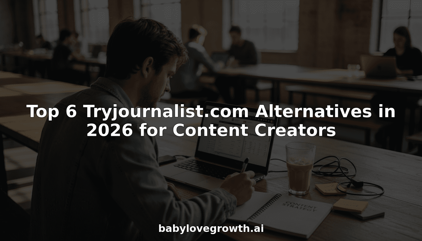 Top 6 Tryjournalist.com Alternatives in 2026 for Content Creators