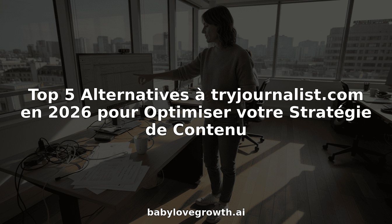Top 5 Alternatives à tryjournalist.com en 2026 pour Optimiser votre Stratégie de Contenu