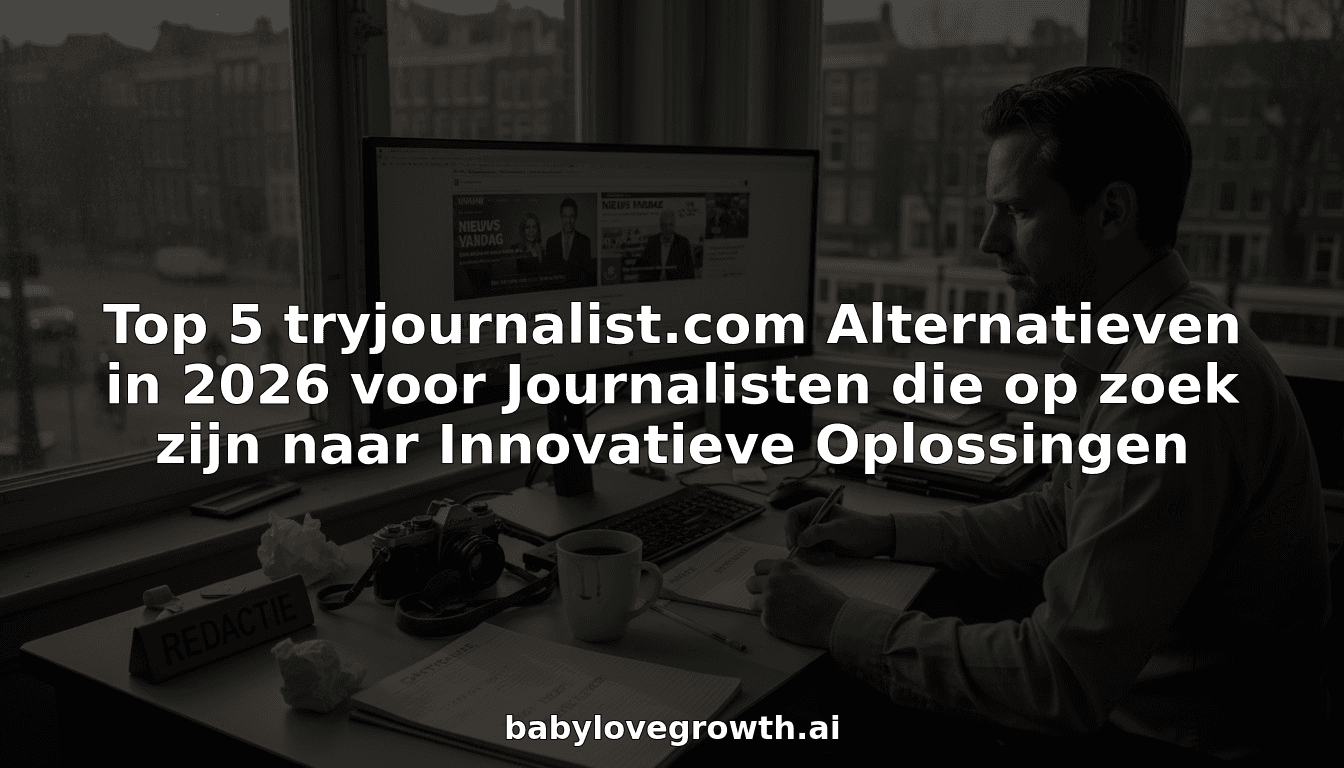 Top 5 tryjournalist.com Alternatieven in 2026 voor Journalisten die op zoek zijn naar Innovatieve Oplossingen