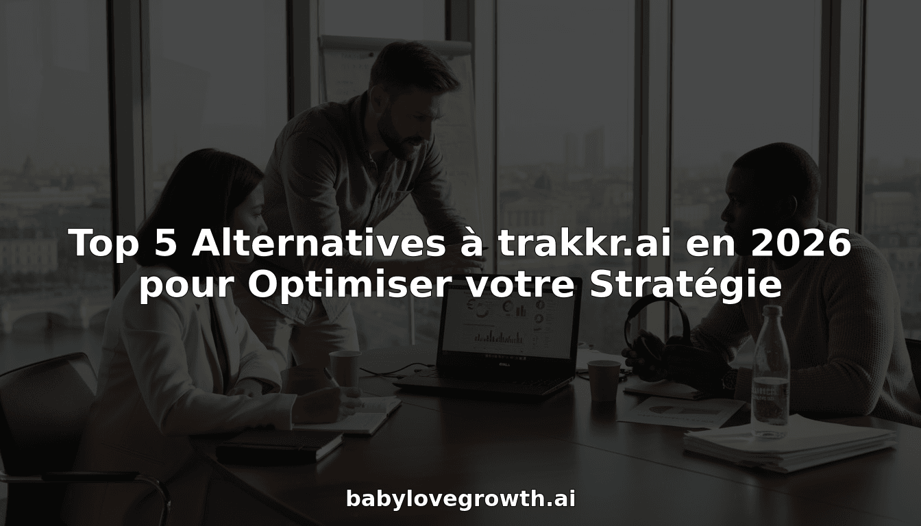 Top 5 Alternatives à trakkr.ai en 2026 pour Optimiser votre Stratégie
