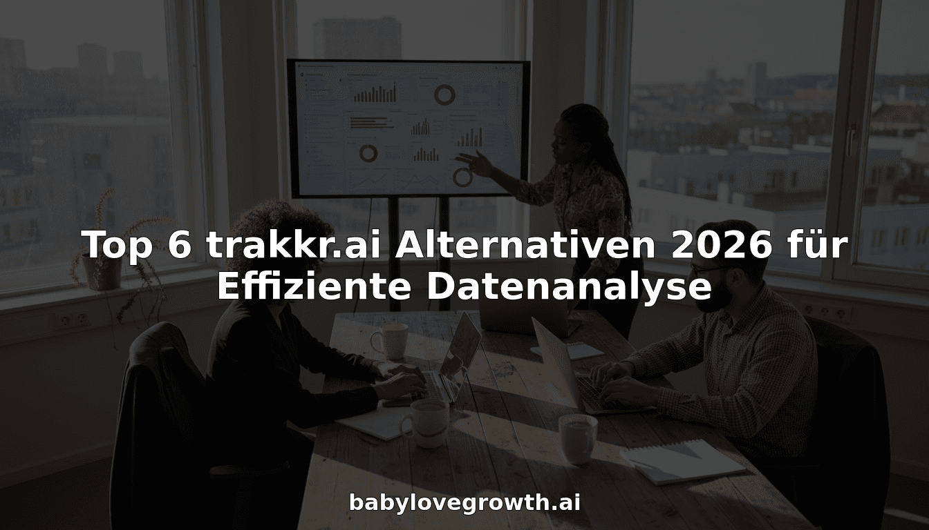 Top 6 trakkr.ai Alternativen 2026 für Effiziente Datenanalyse