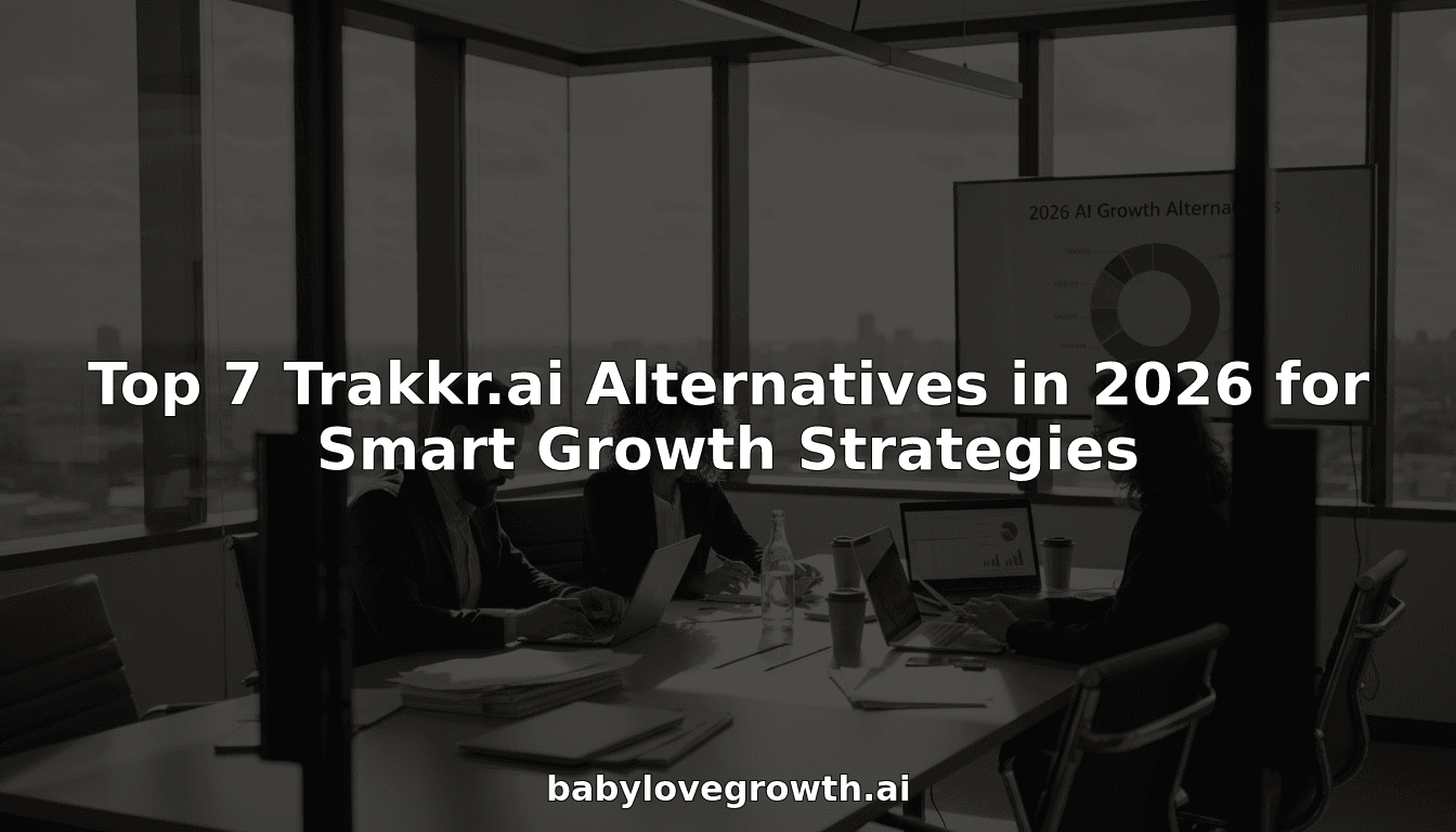 Top 7 Trakkr.ai Alternatives in 2026 for Smart Growth Strategies