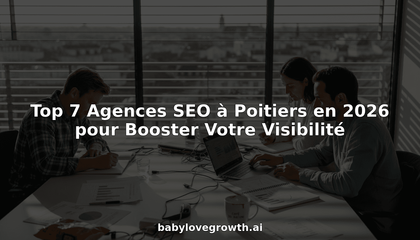 Top 7 Agences SEO à Poitiers en 2026 pour Booster Votre Visibilité