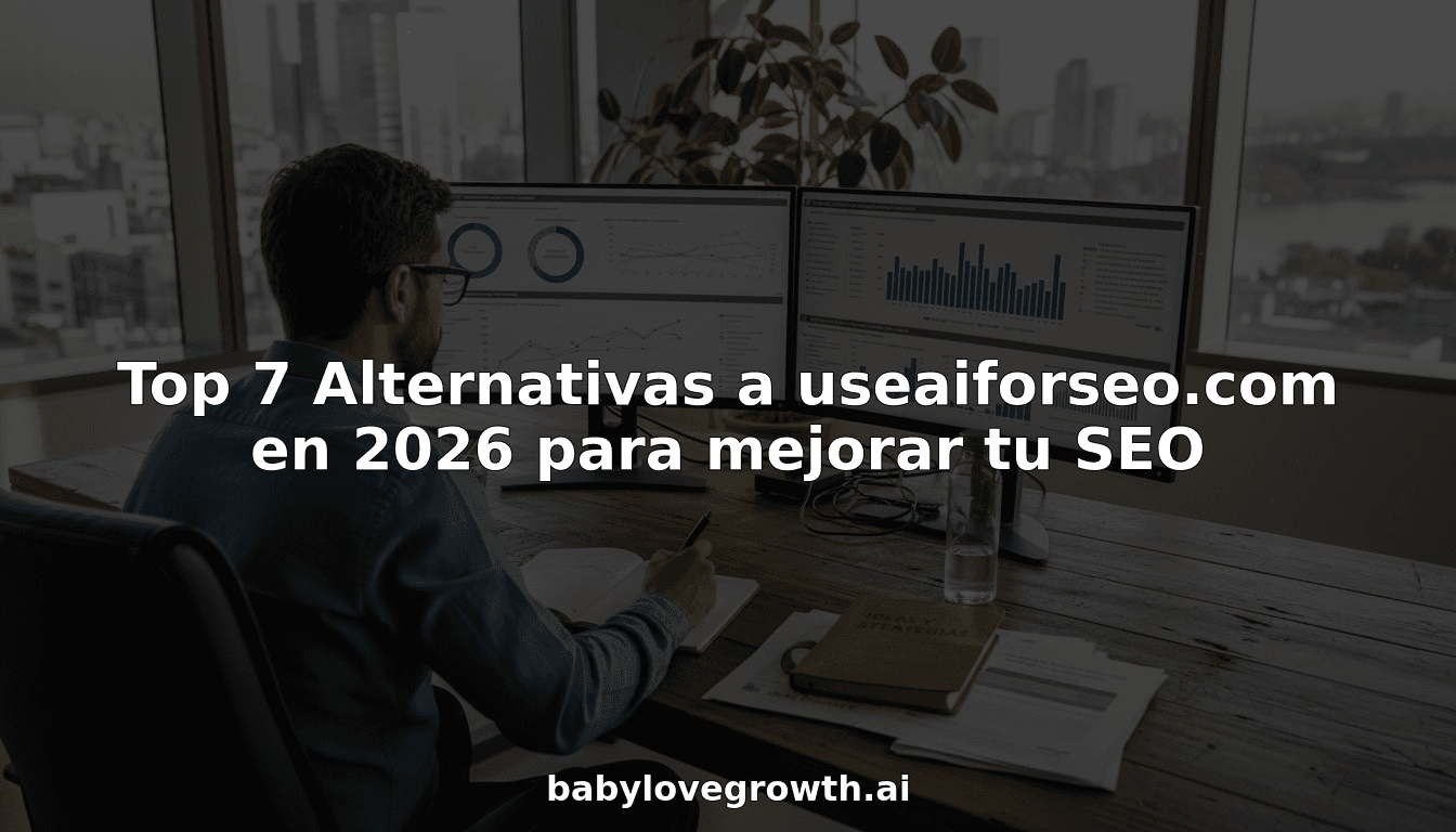 Top 7 Alternativas a useaiforseo.com en 2026 para mejorar tu SEO