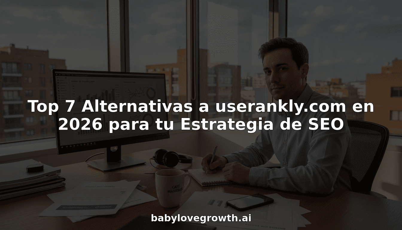 Top 7 Alternativas a userankly.com en 2026 para tu Estrategia de SEO