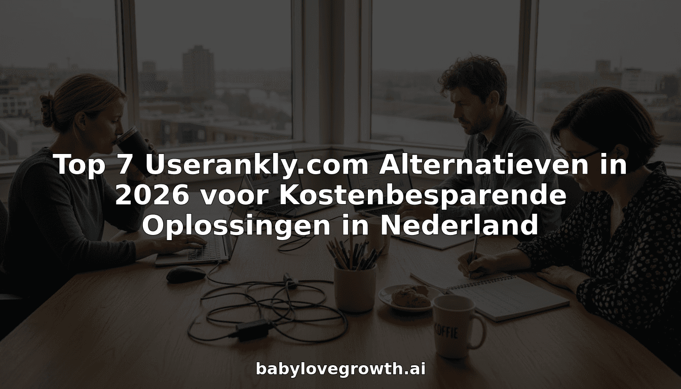 Top 7 Userankly.com Alternatieven in 2026 voor Kostenbesparende Oplossingen in Nederland