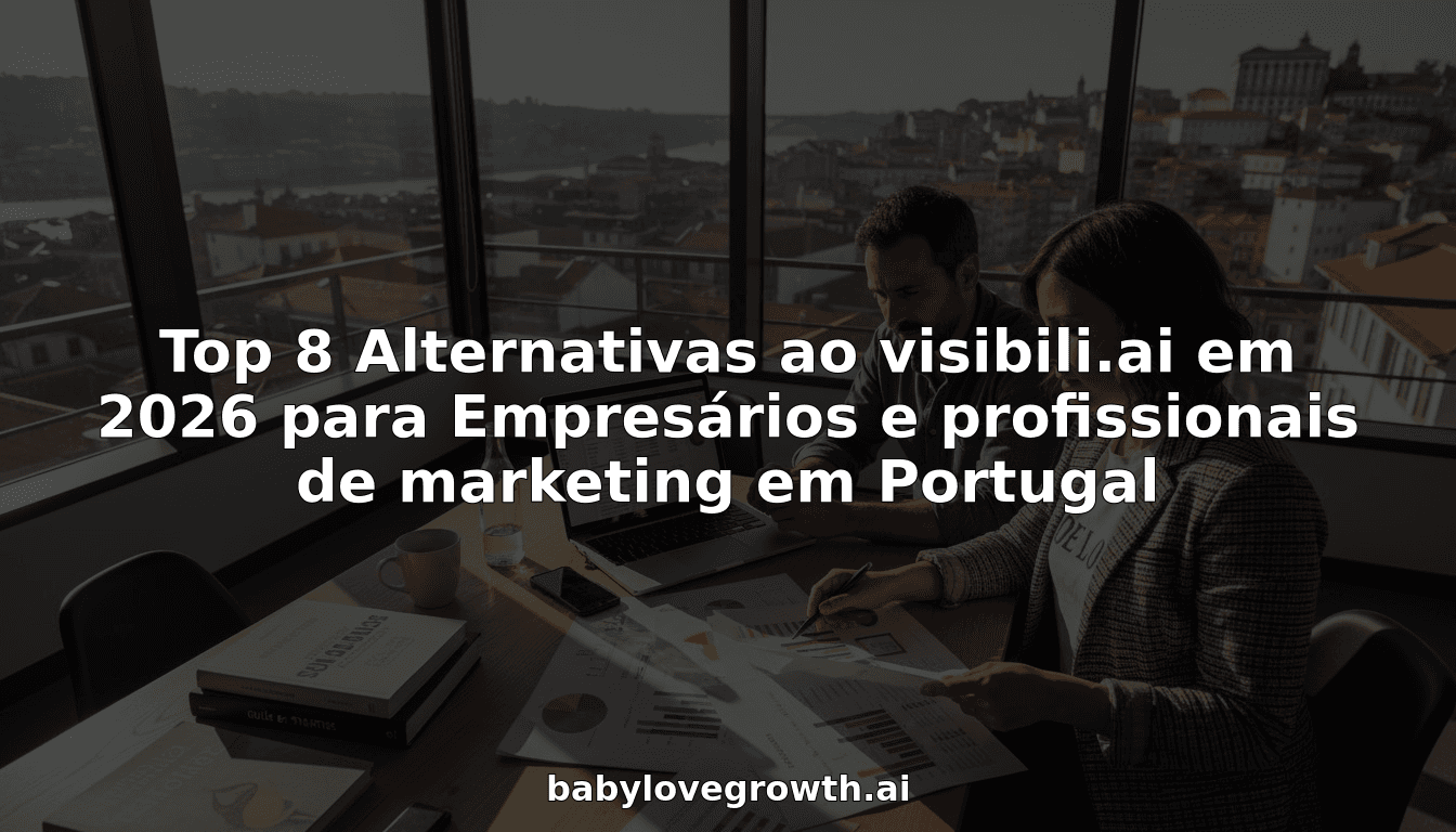 Top 8 Alternativas ao visibili.ai em 2026 para Empresários e profissionais de marketing em Portugal