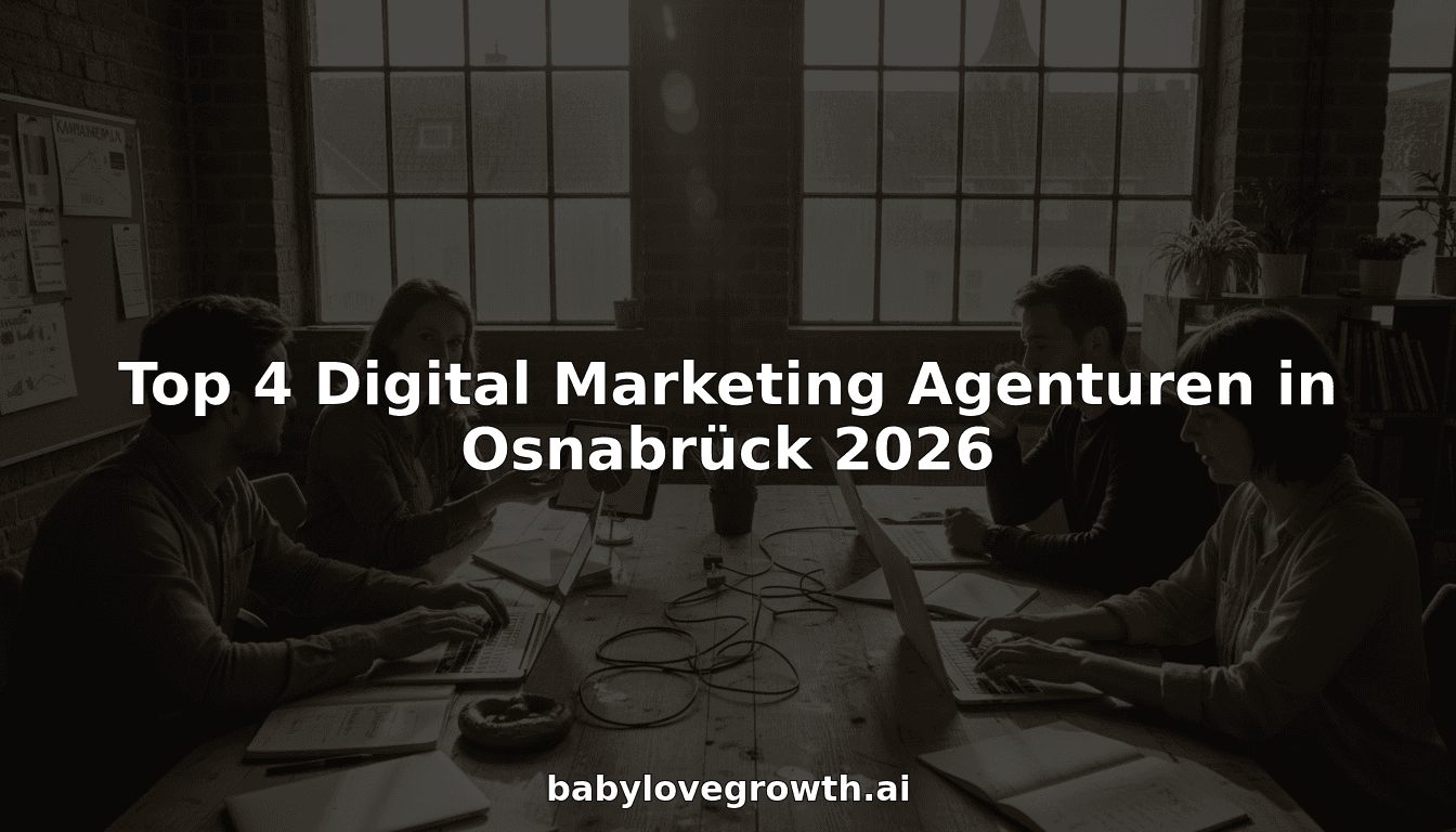 Top 4 Digital Marketing Agenturen in Osnabrück 2026
