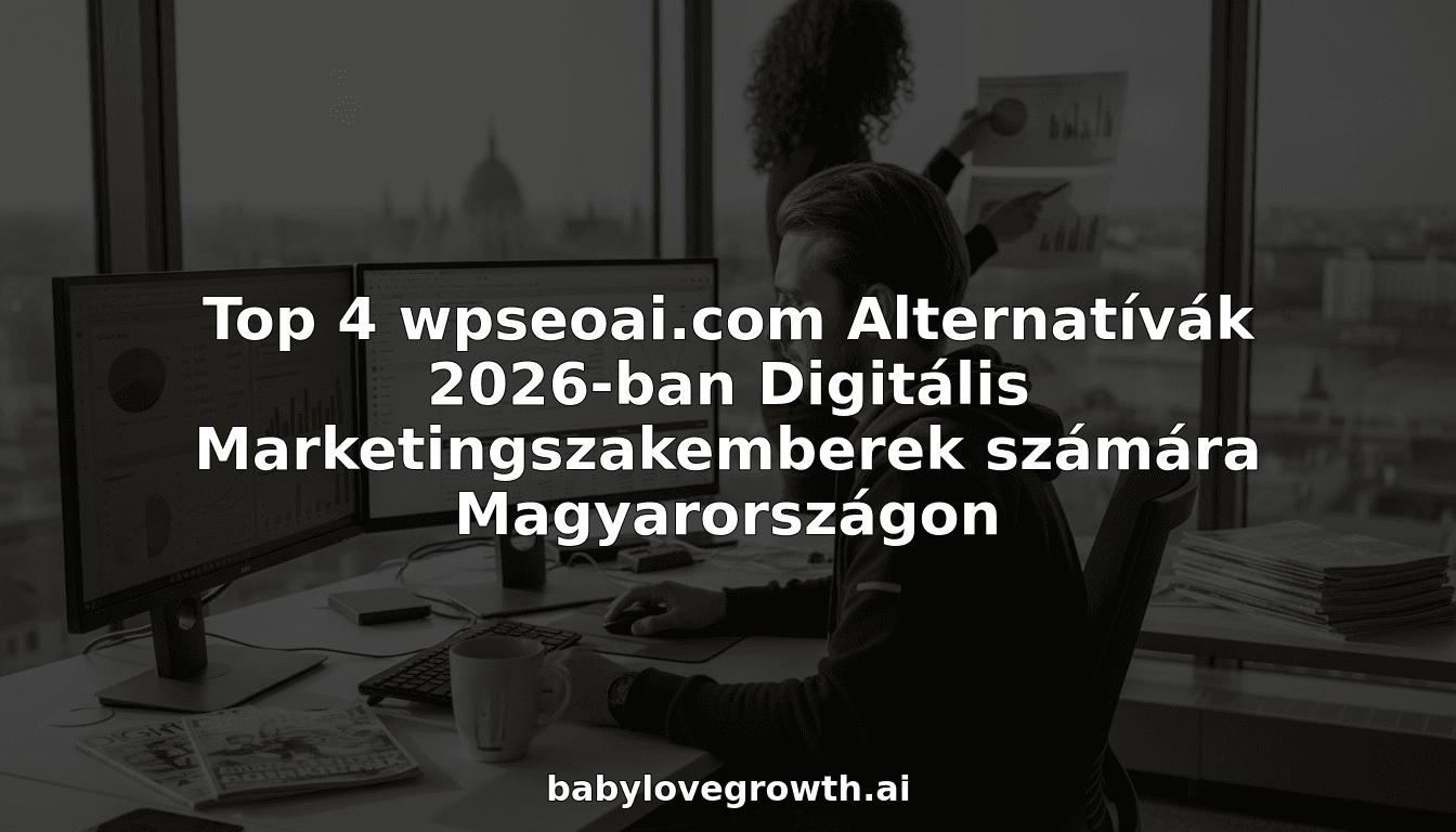 Top 4 wpseoai.com Alternatívák 2026-ban Digitális Marketingszakemberek számára Magyarországon