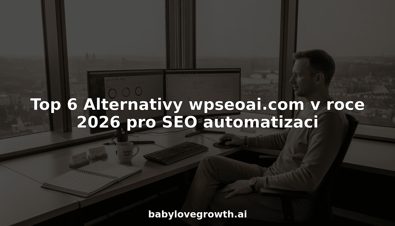 Top 6 Alternativy wpseoai.com v roce 2026 pro SEO automatizaci