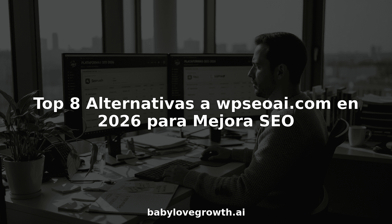 Top 8 Alternativas a wpseoai.com en 2026 para Mejora SEO