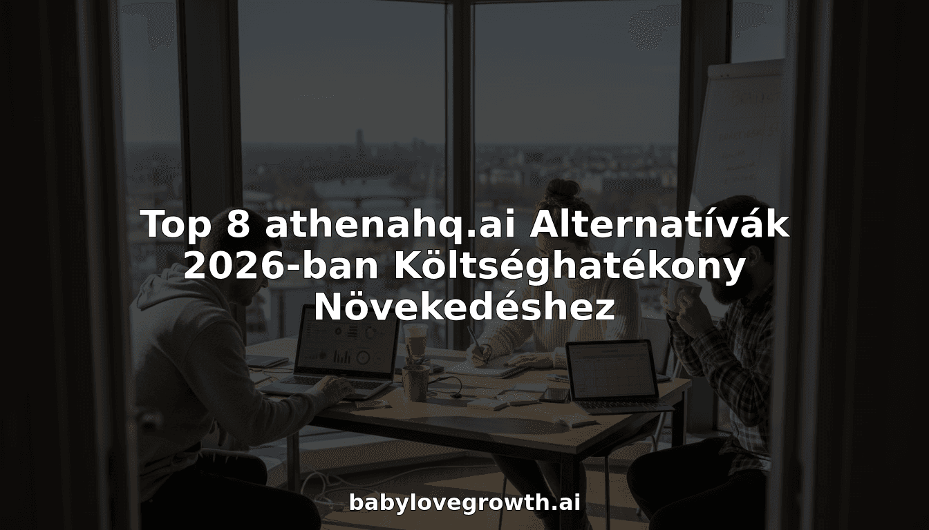 Top 8 athenahq.ai Alternatívák 2026-ban Költséghatékony Növekedéshez