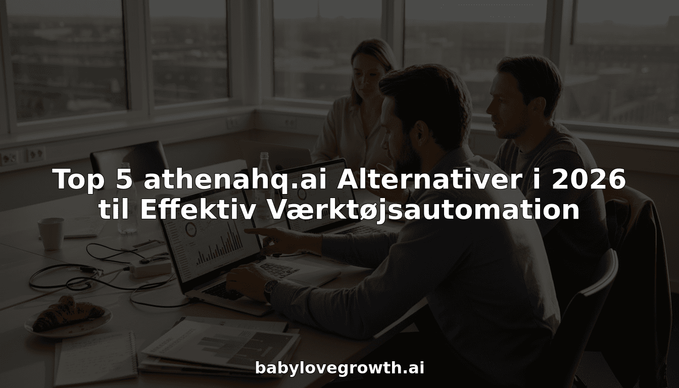 Top 5 athenahq.ai Alternativer i 2026 til Effektiv Værktøjsautomation